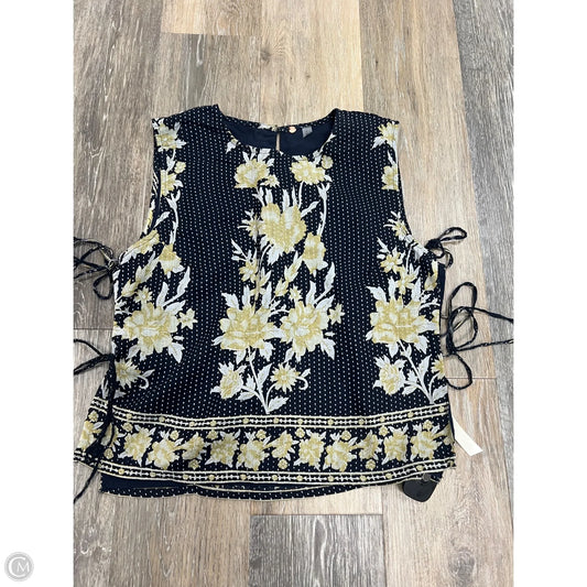 Top Sleeveless By Free People In Blue, Size: S