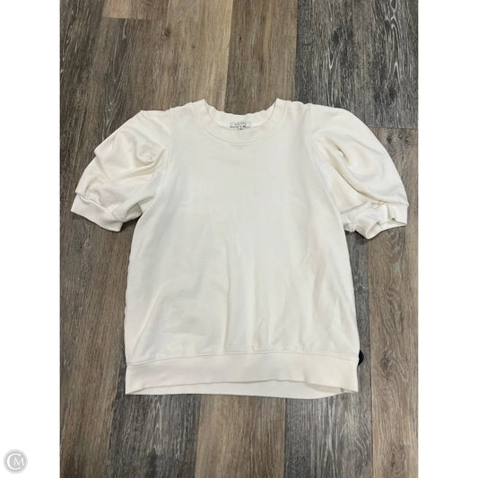 Top Short Sleeve By Z Supply In White, Size: S