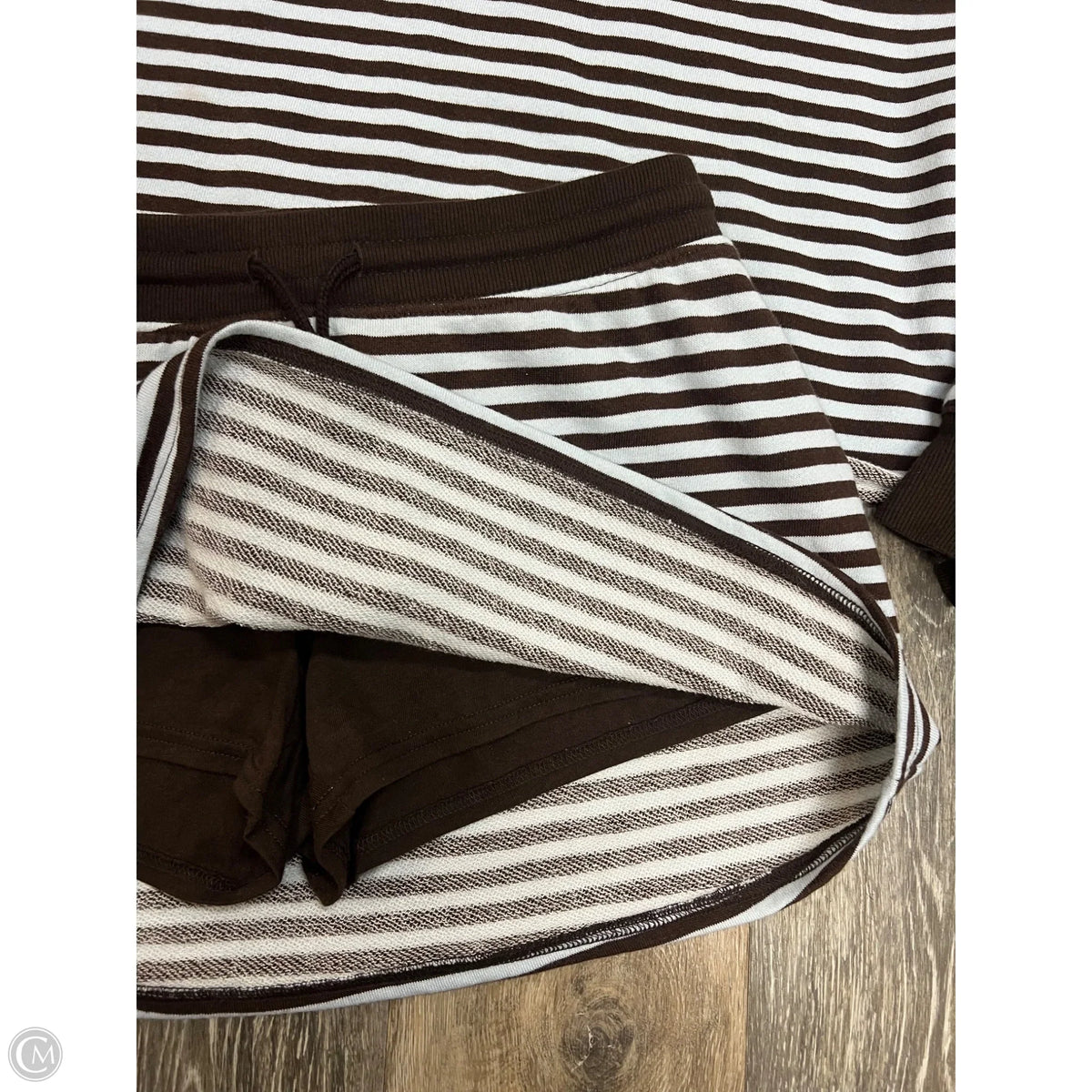 Skirt Set 2pc By Wild Fable In Striped Pattern, Size: S