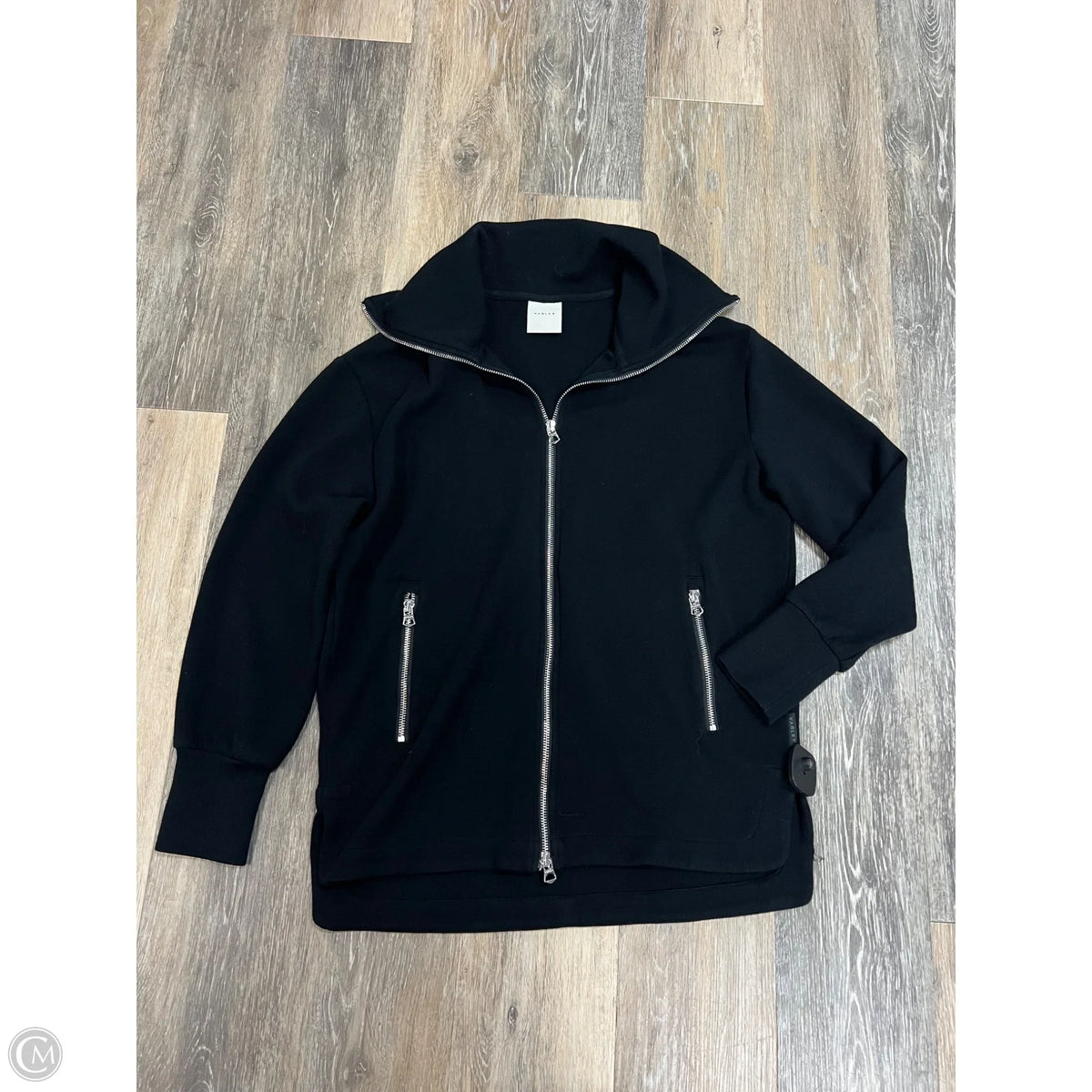 Athletic Jacket By Varley In Black, Size: S