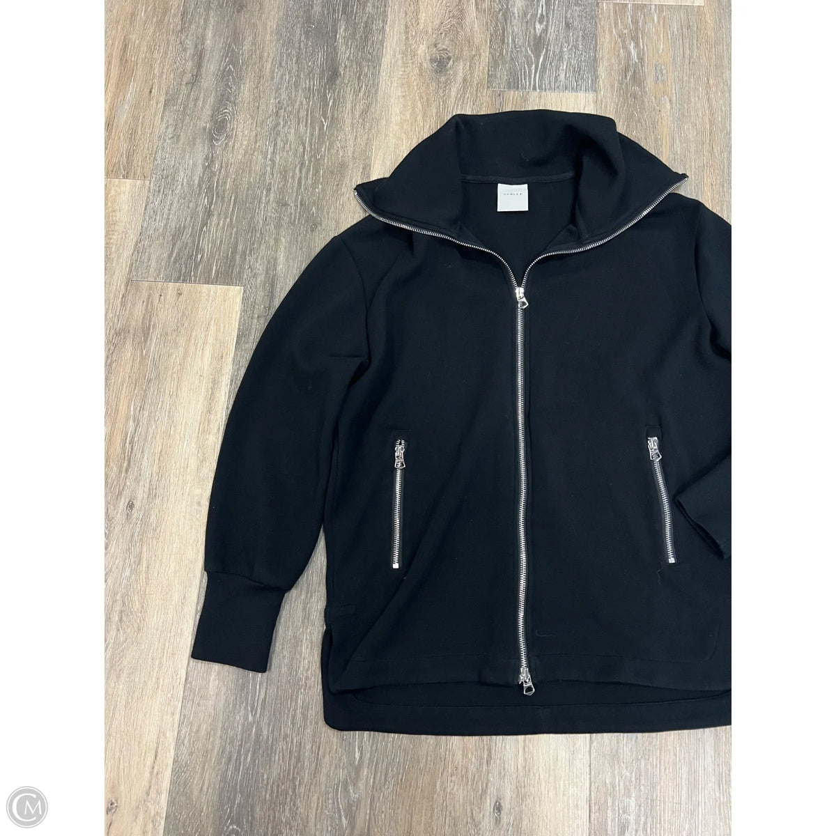Athletic Jacket By Varley In Black, Size: S
