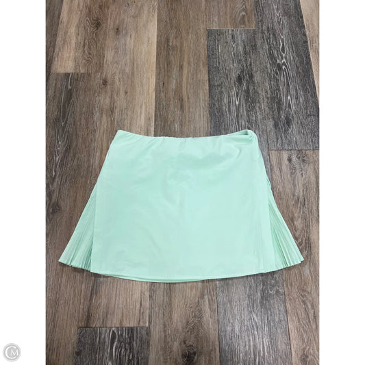 Athletic Skort By Lululemon In Green, Size: 6
