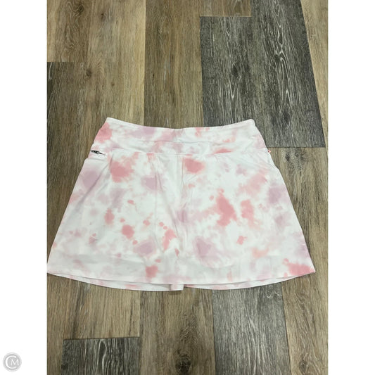 Athletic Skort By Greyson Golf In Pink, Size: M
