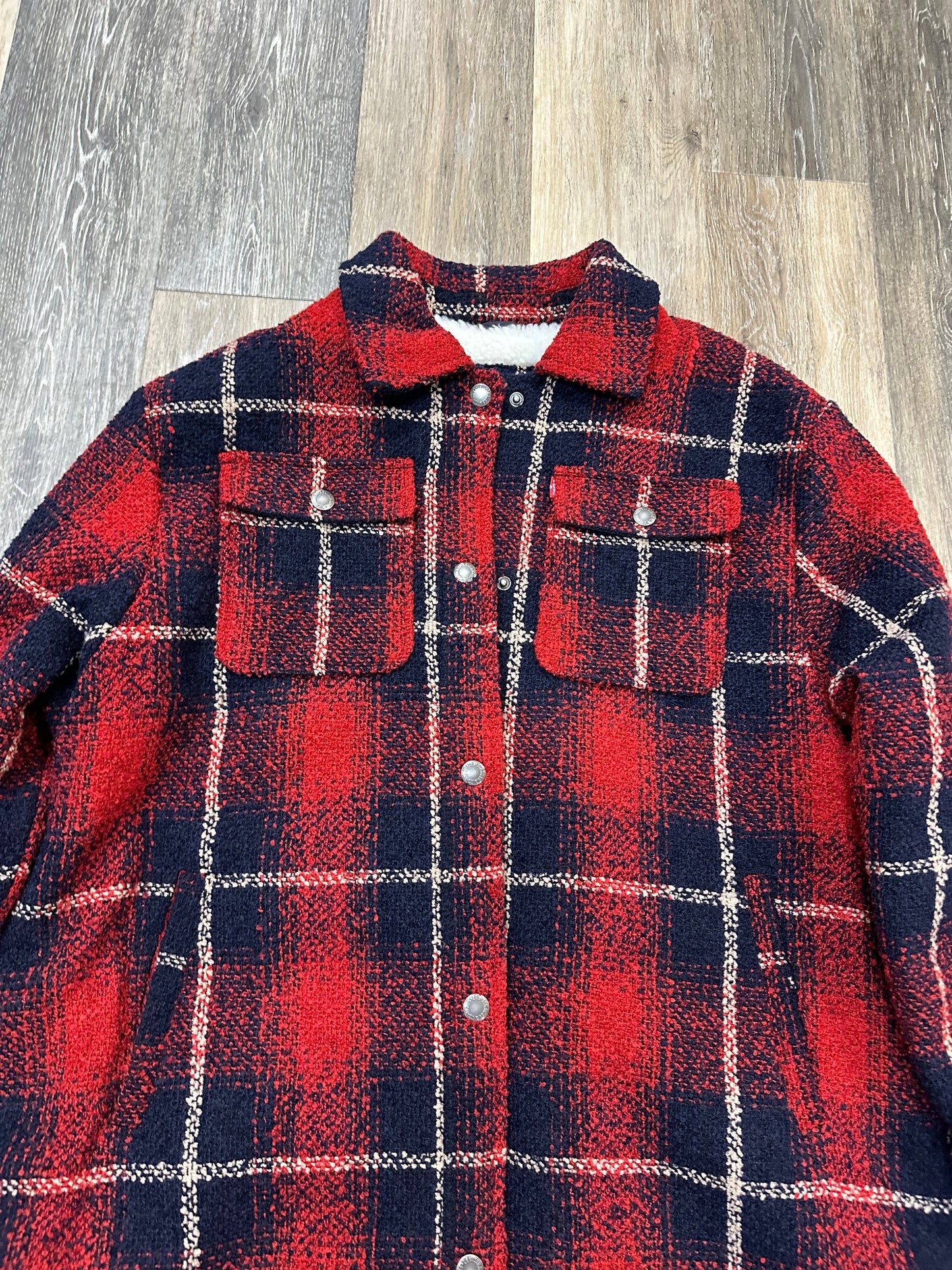 Coat Other By Levis In Plaid Pattern, Size: 1x