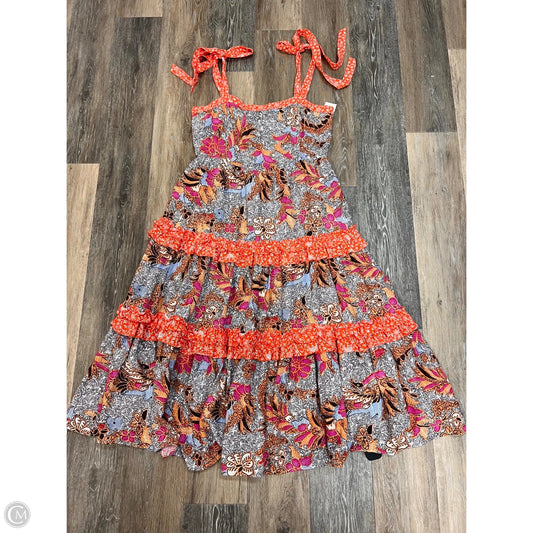 Dress Casual Maxi By Inc In Multi-colored, Size: Lp