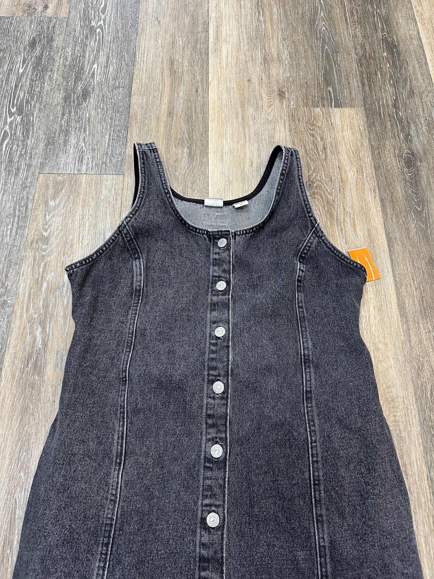 Dress Casual Short By Levis In Black Denim, Size: L