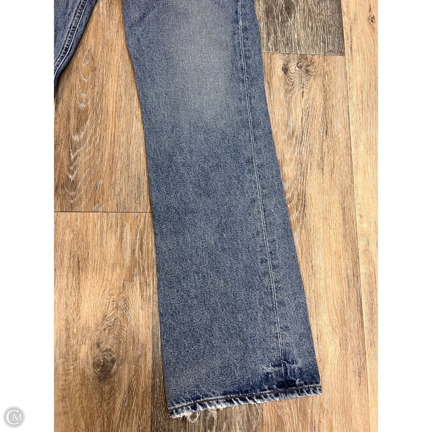 Jeans Straight By Goldsign In Blue Denim, Size: 2
