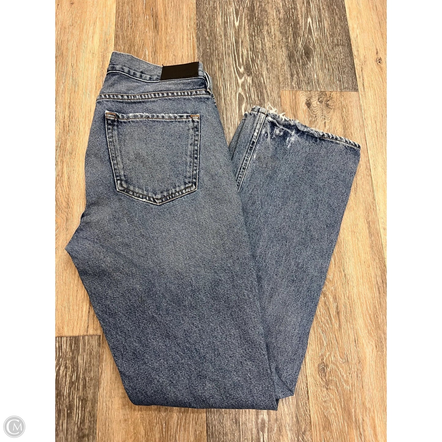 Jeans Straight By Goldsign In Blue Denim, Size: 2