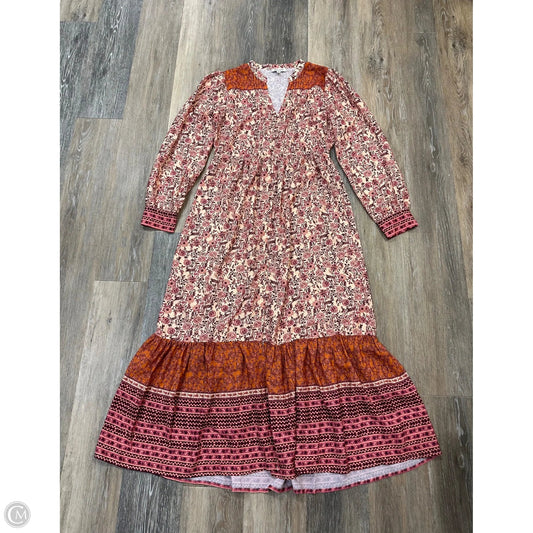Dress Casual Maxi By Mila Mae In Floral Print, Size: S