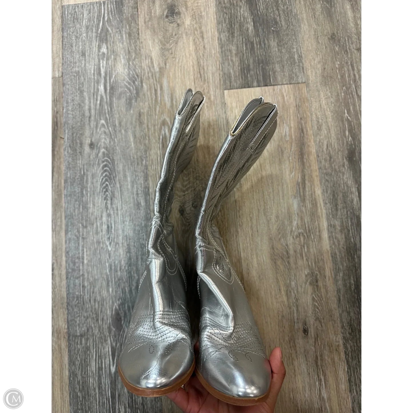 Boots Western By Miranda By Miranda Lambert In Silver, Size: 9