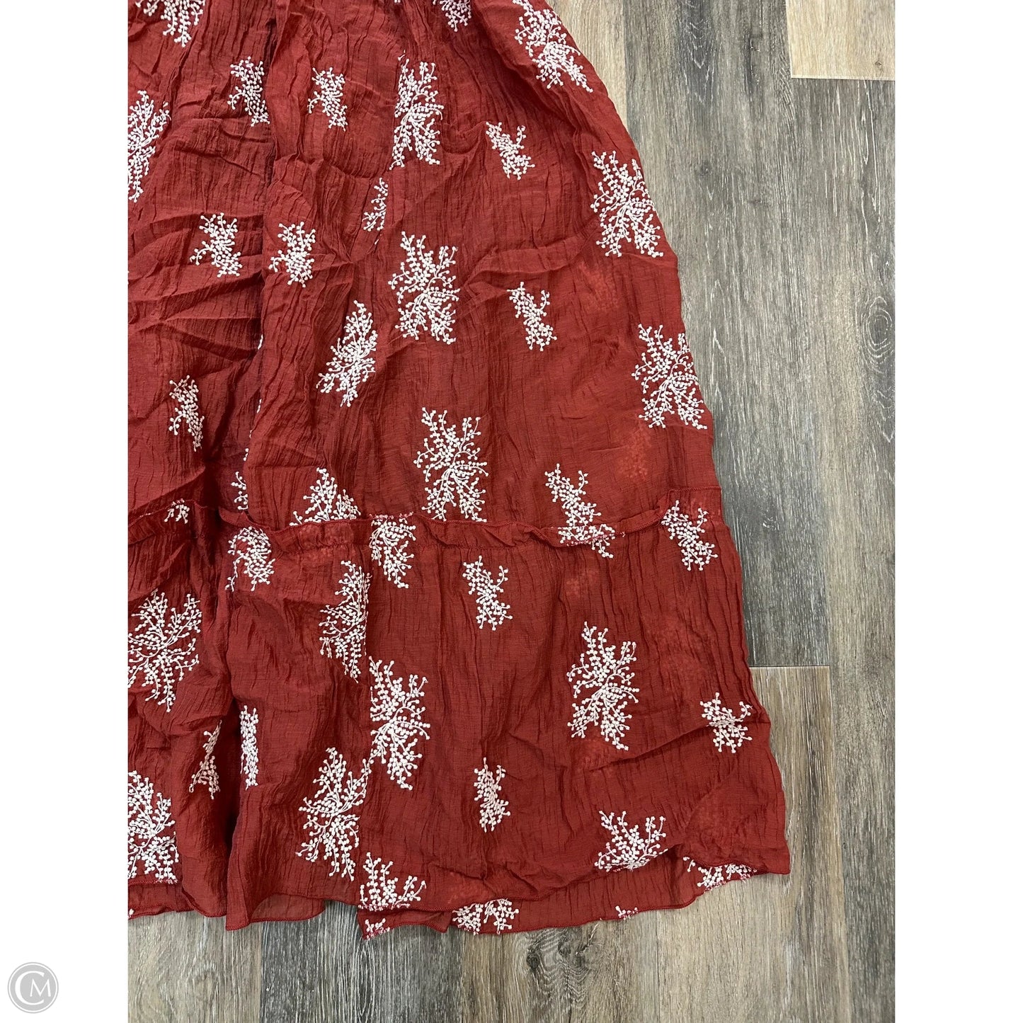 Dress Casual Maxi By Polygram In Red, Size: Xl