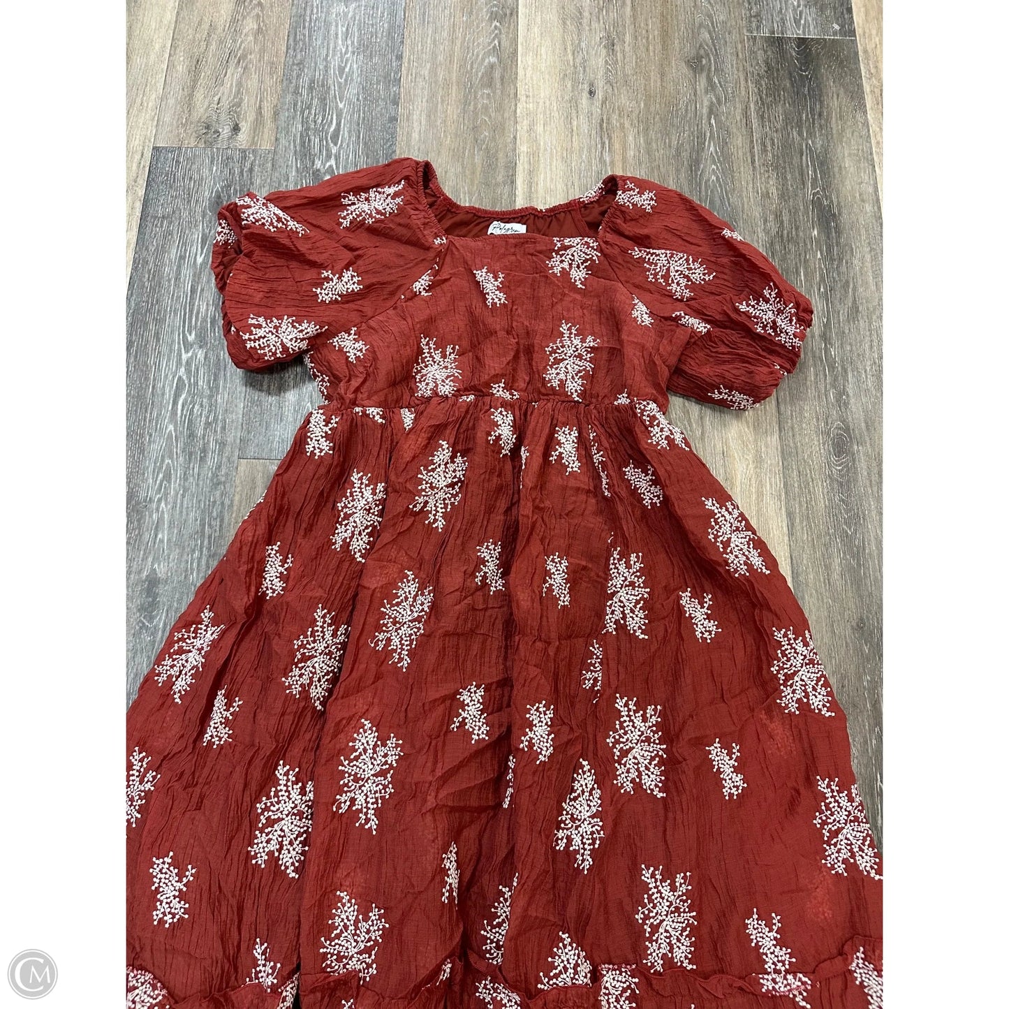 Dress Casual Maxi By Polygram In Red, Size: Xl