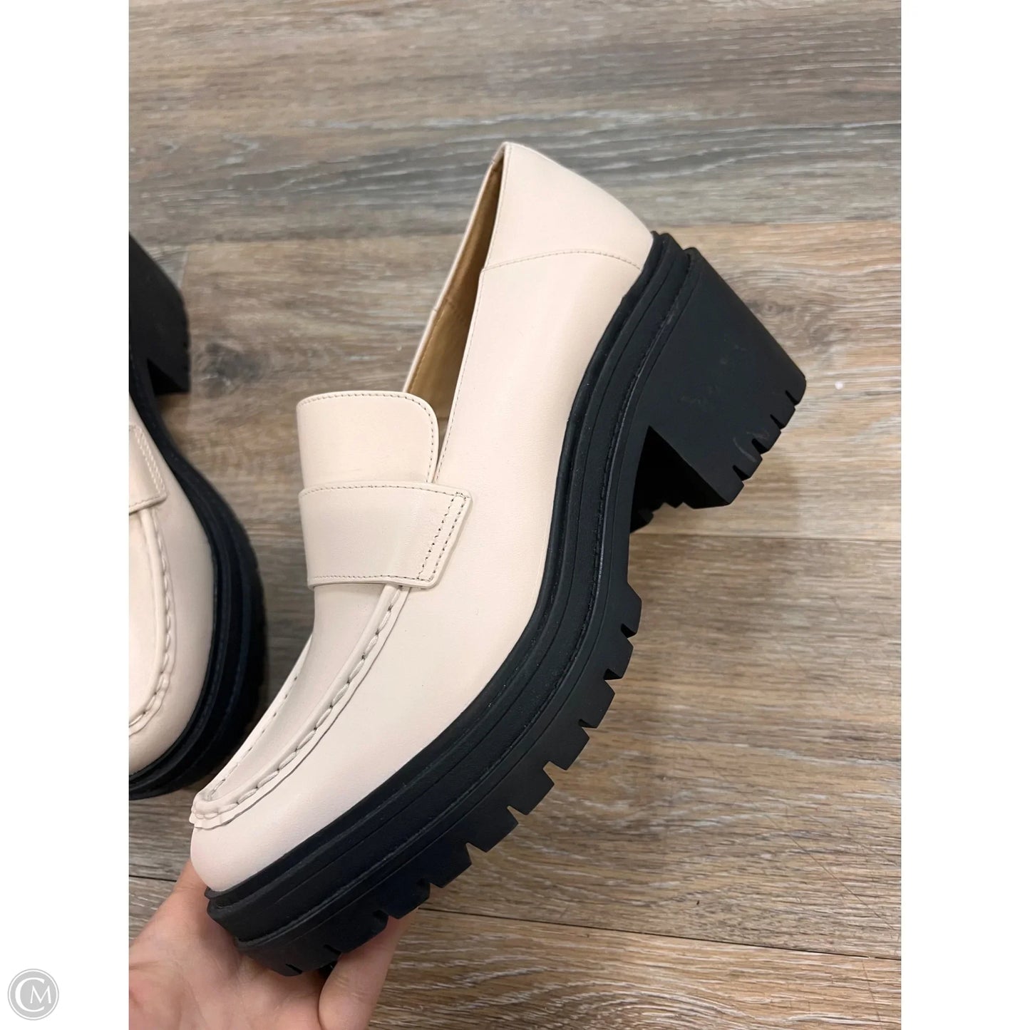 Shoes Heels Block By Michael By Michael Kors In White, Size: 9