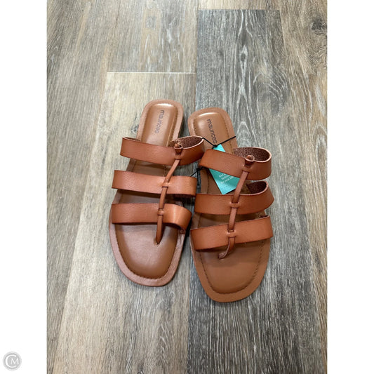 Sandals Flats By Maurices In Bronze, Size: 10