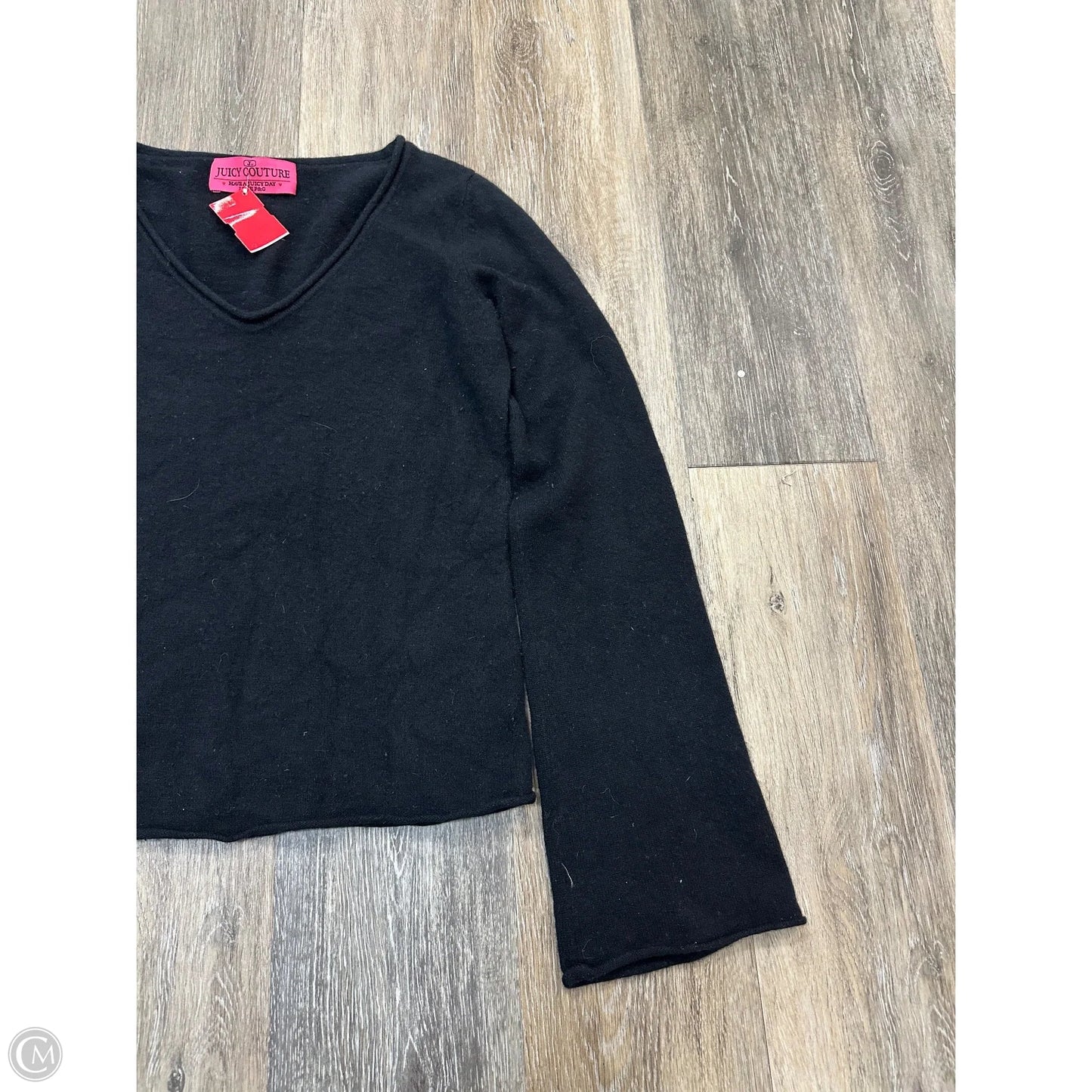 Sweater Cashmere By Juicy Couture In Black, Size: M