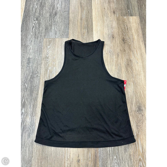 Athletic Tank Top By Lululemon In Black, Size: M