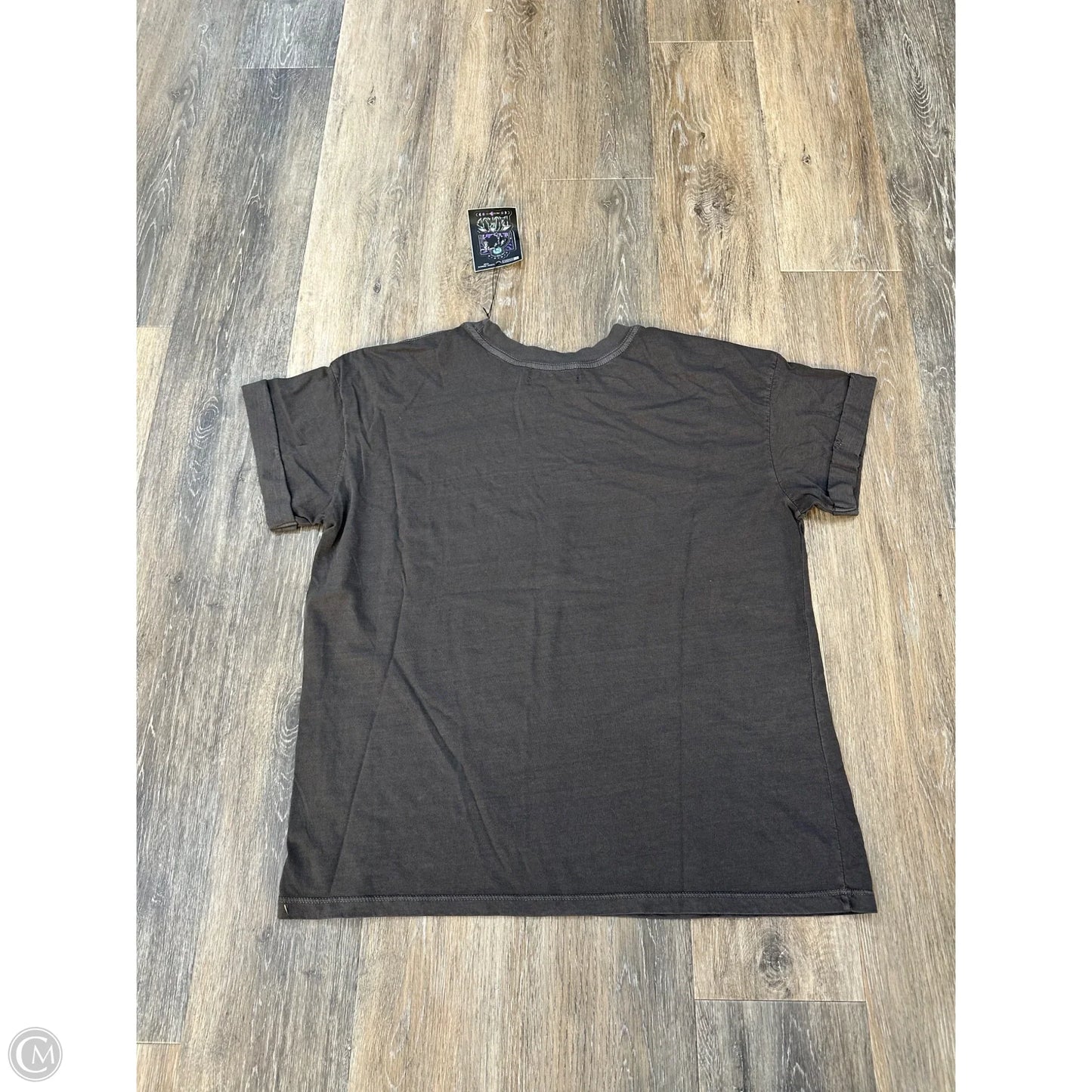 Top Short Sleeve By Girl Dangerous In Grey, Size: S