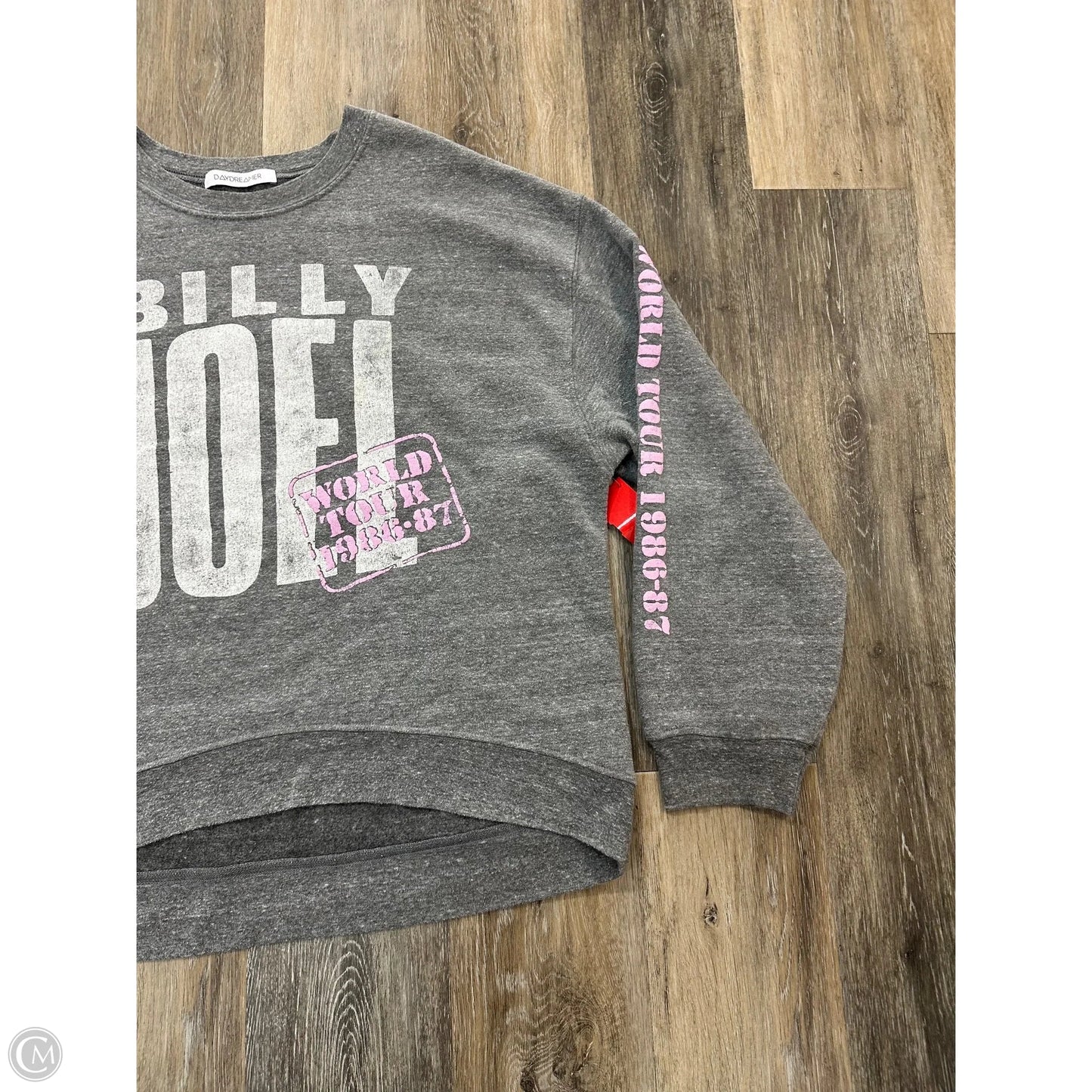 Sweatshirt Crewneck By Daydreamer In Grey, Size: M