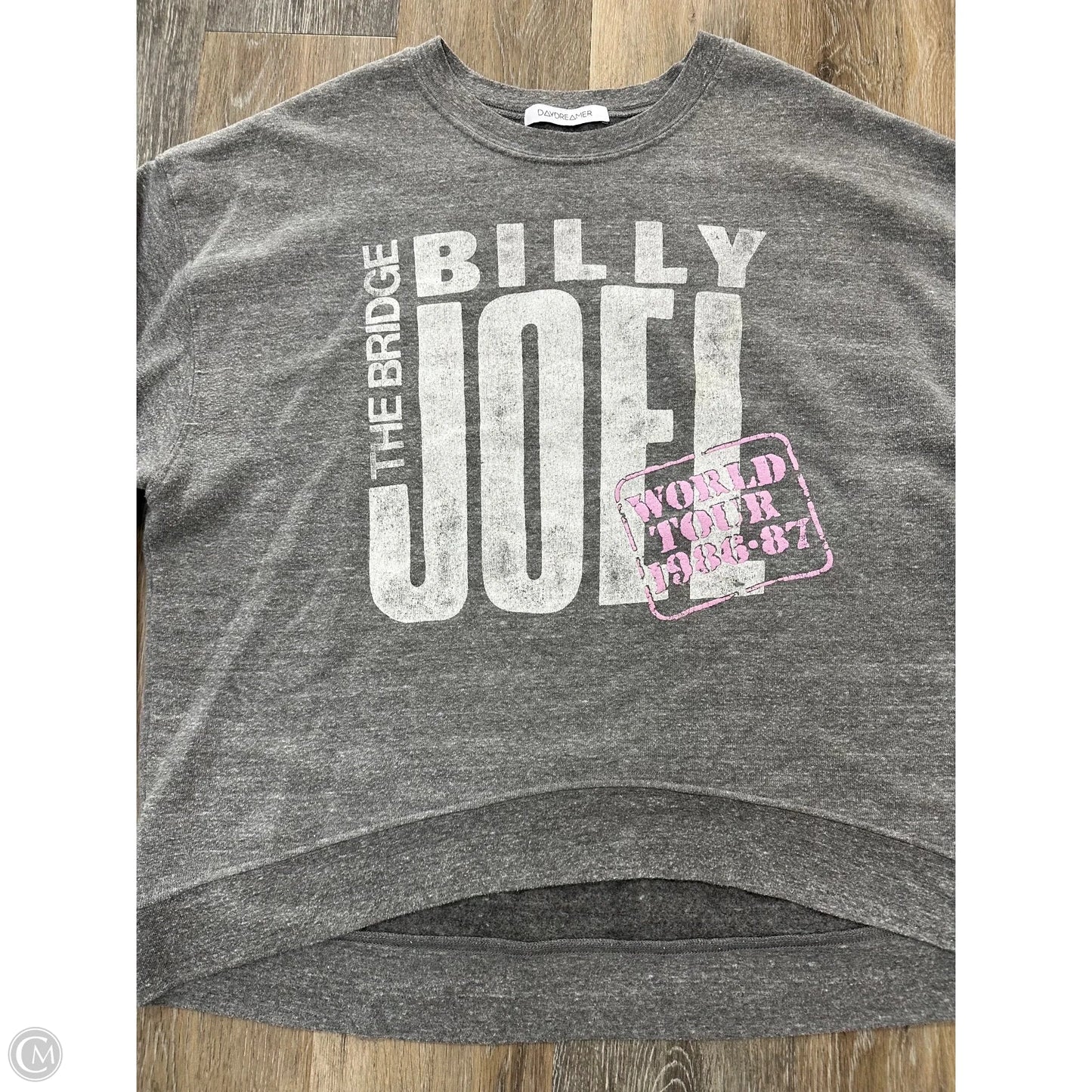 Sweatshirt Crewneck By Daydreamer In Grey, Size: M