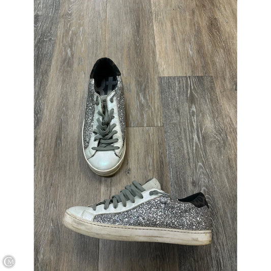 Shoes Sneakers By P448 In Silver, Size: 8.5