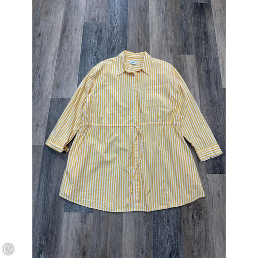 Dress Casual Short By Pistola In Yellow, Size: L