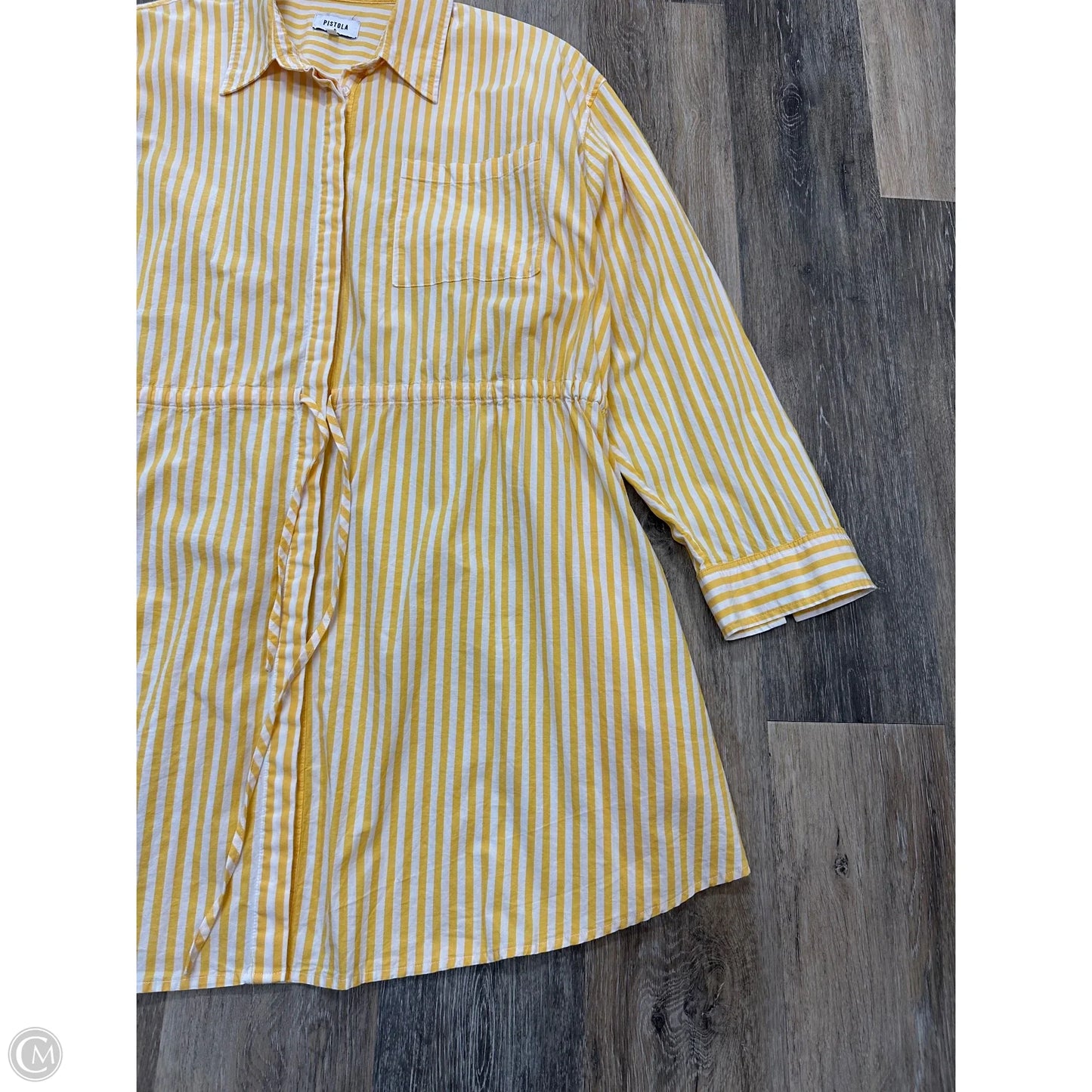 Dress Casual Short By Pistola In Yellow, Size: L