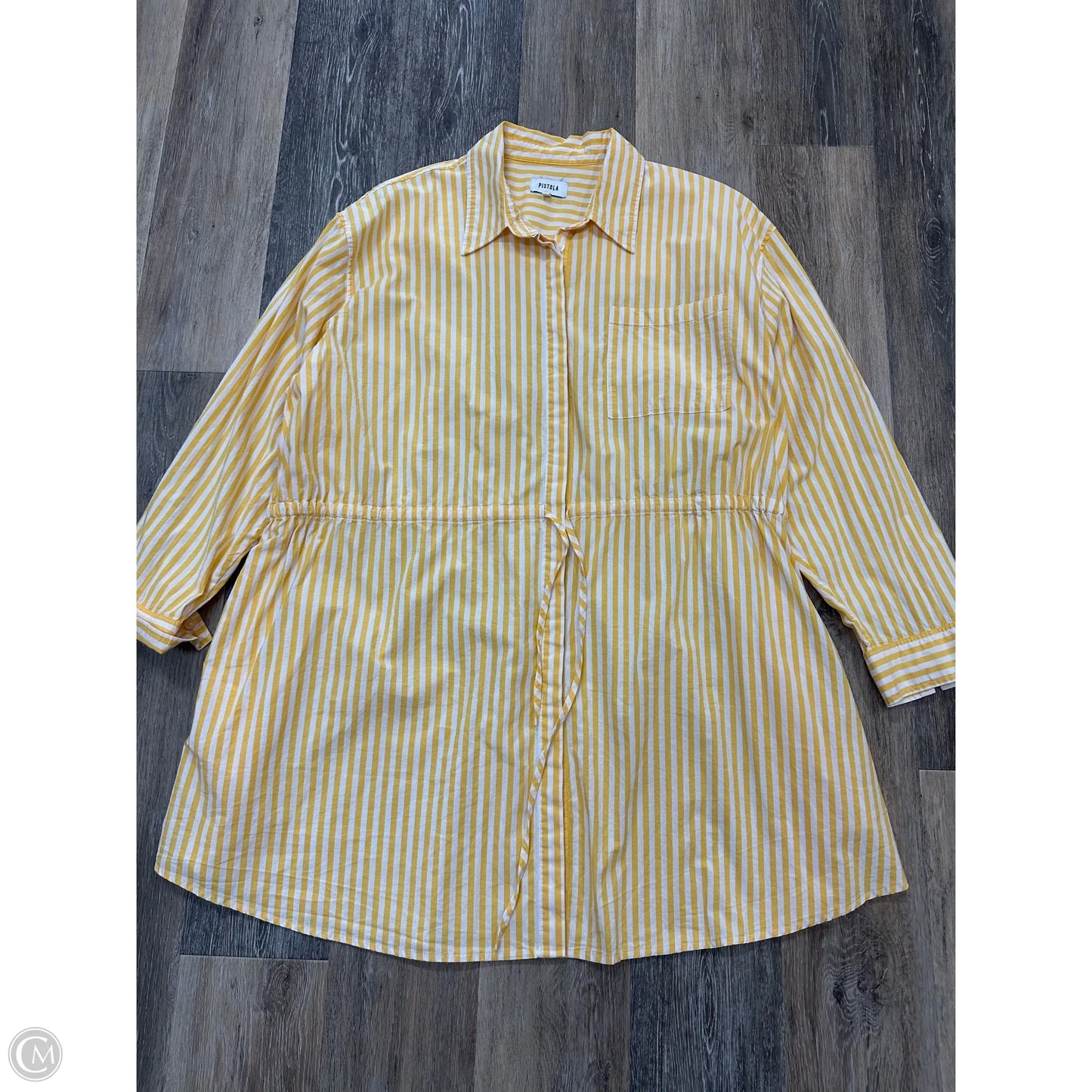 Dress Casual Short By Pistola In Yellow, Size: L