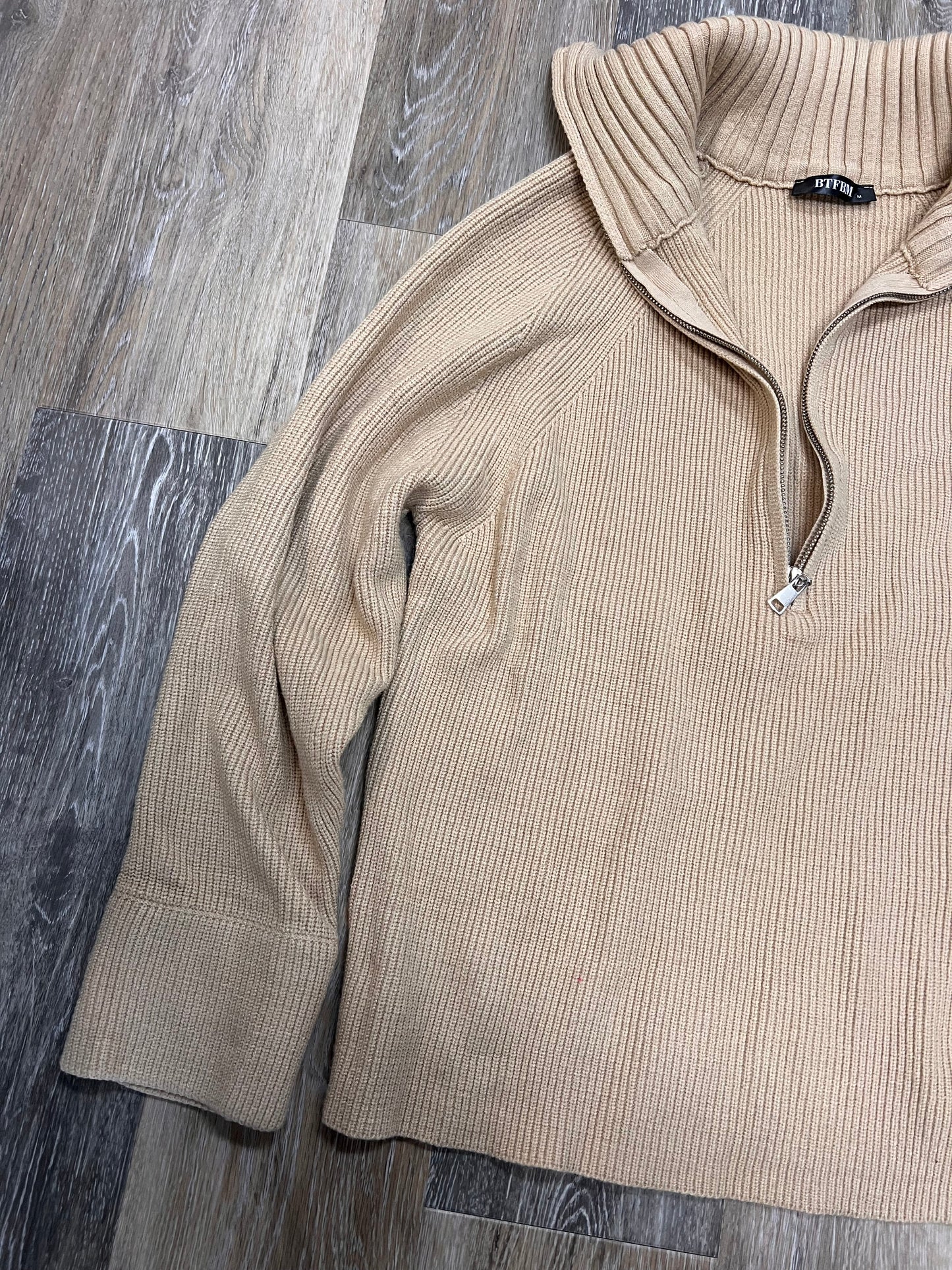 Sweater By BTFBM In Tan, Size: M