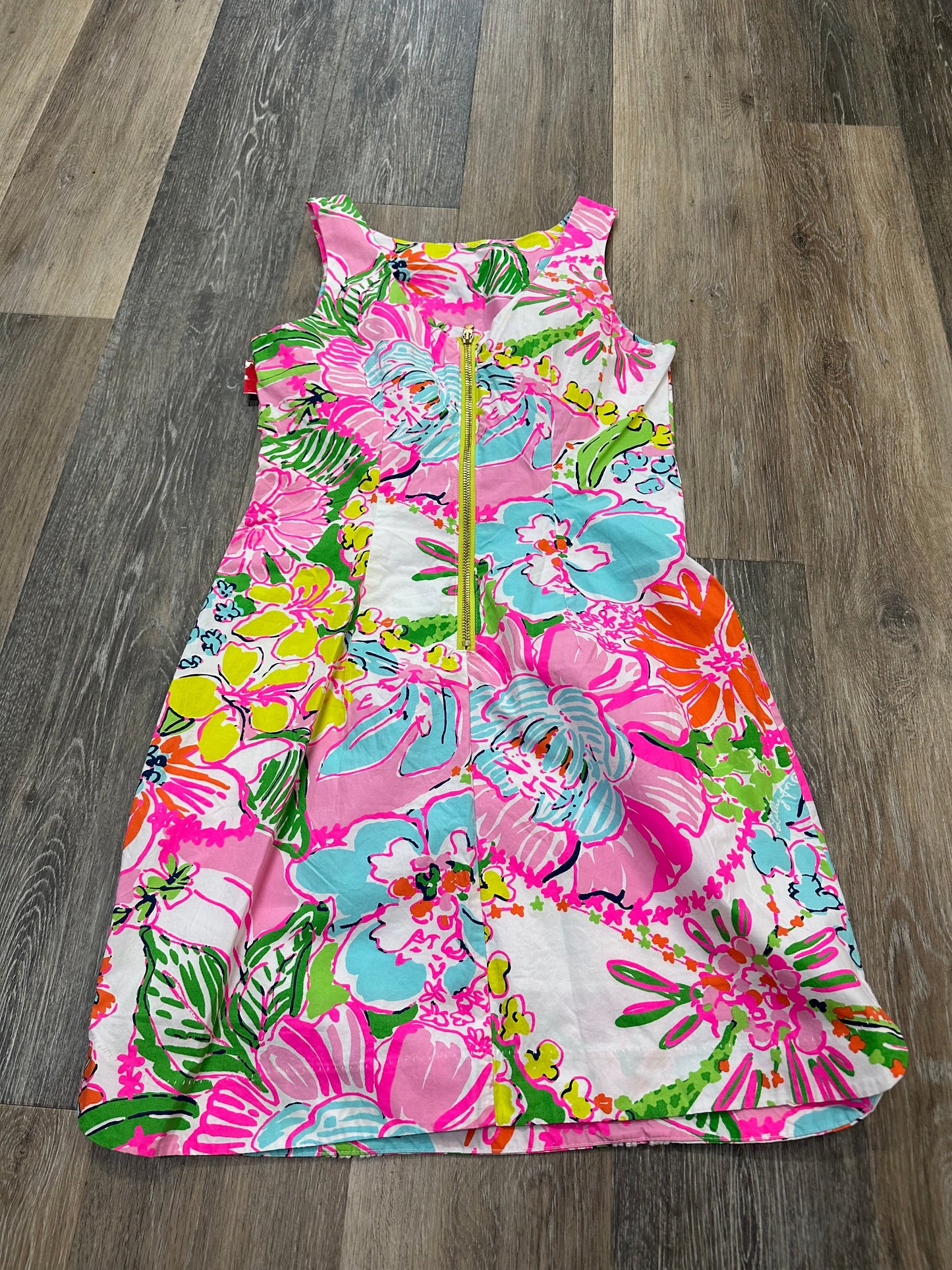 Pink Dress Casual Midi Lilly Pulitzer, Size 2