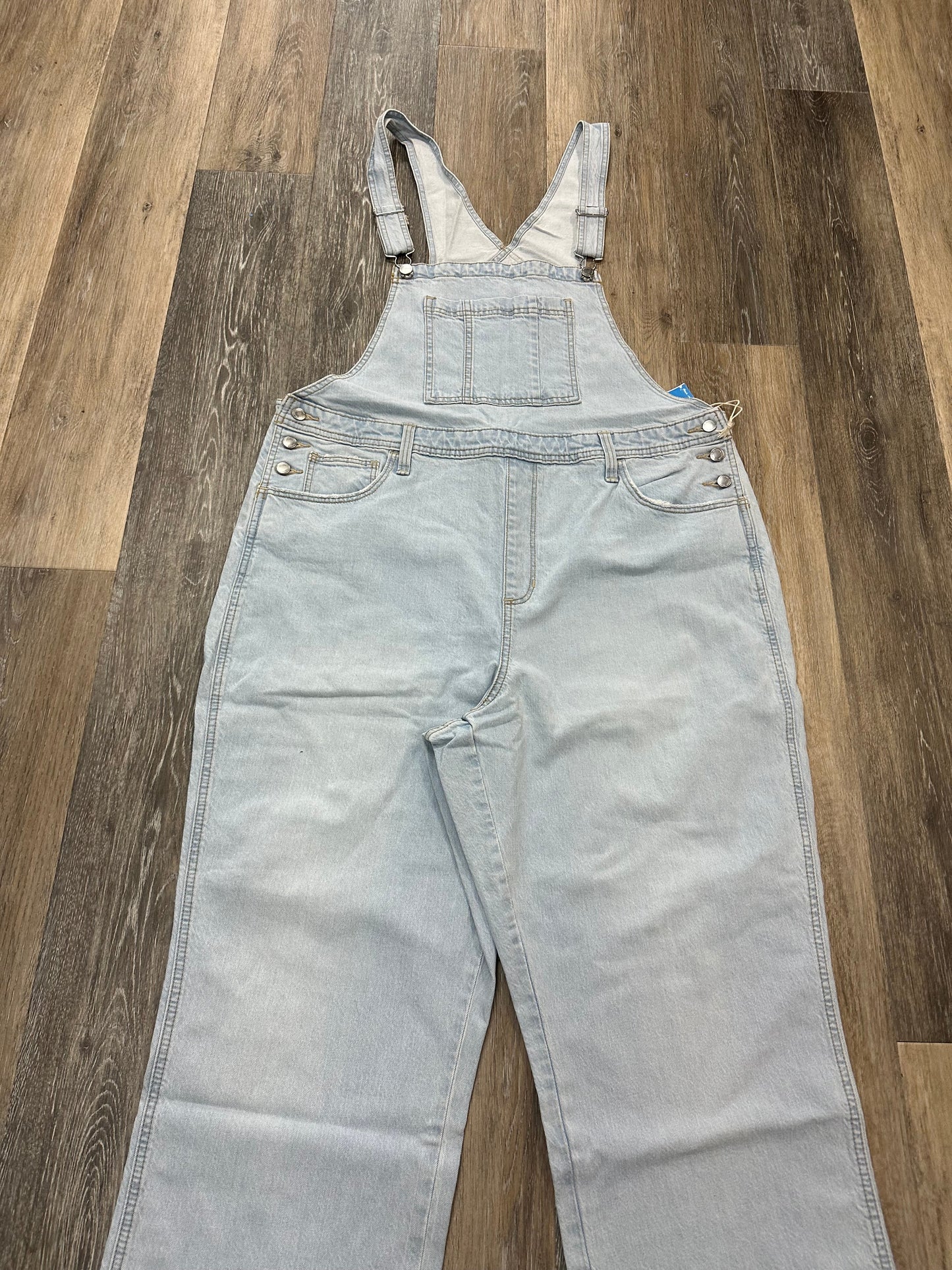 Blue Denim Overalls Universal Thread, Size Xl