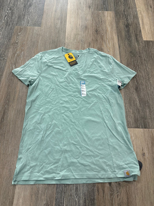 Green Top Short Sleeve Carhartt, Size S