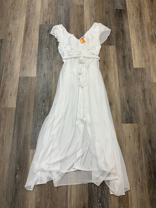 Dress Casual Maxi By Baltic Born In White, Size: 3x