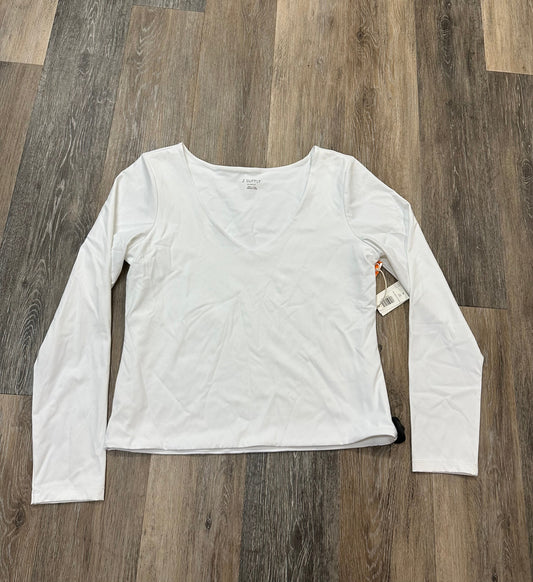 Top Long Sleeve By Z Supply In White, Size: Xl