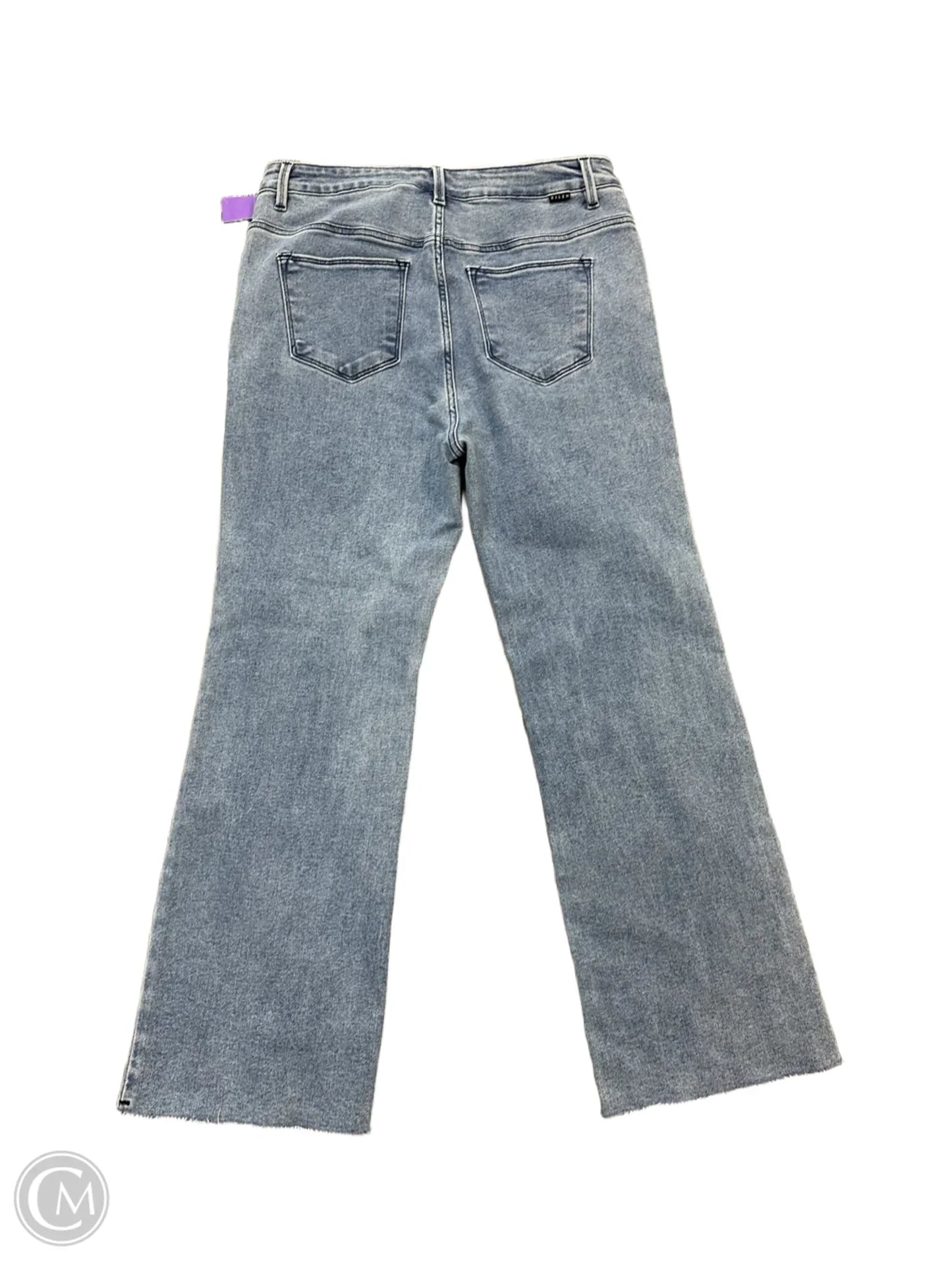 Jeans Straight By Risen In Blue Denim, Size: 1x