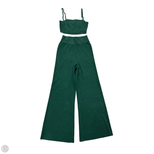 Pants Set 2pc By Crescent In Green, Size: S