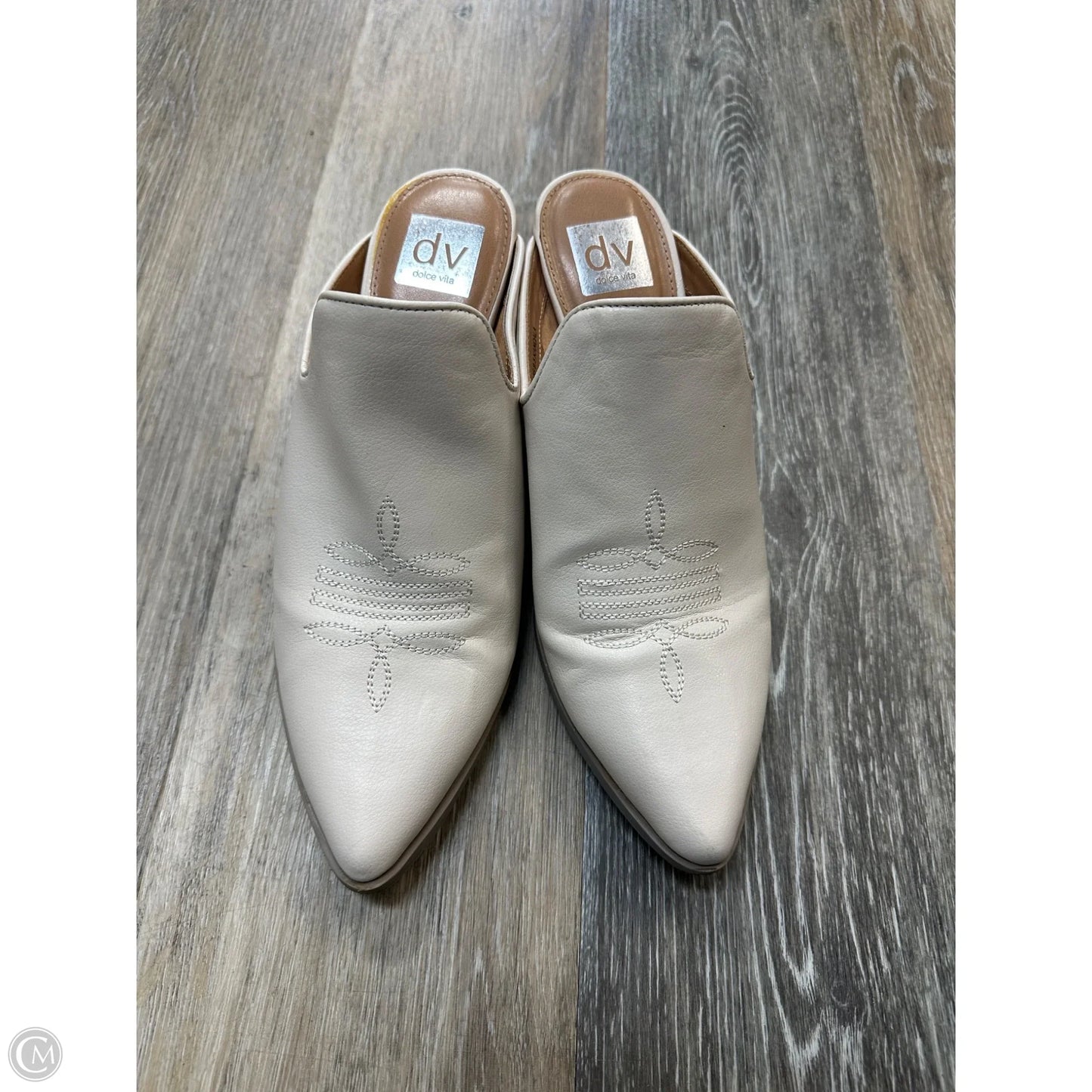 Shoes Heels Block By Dolce Vita In White, Size: 9.5