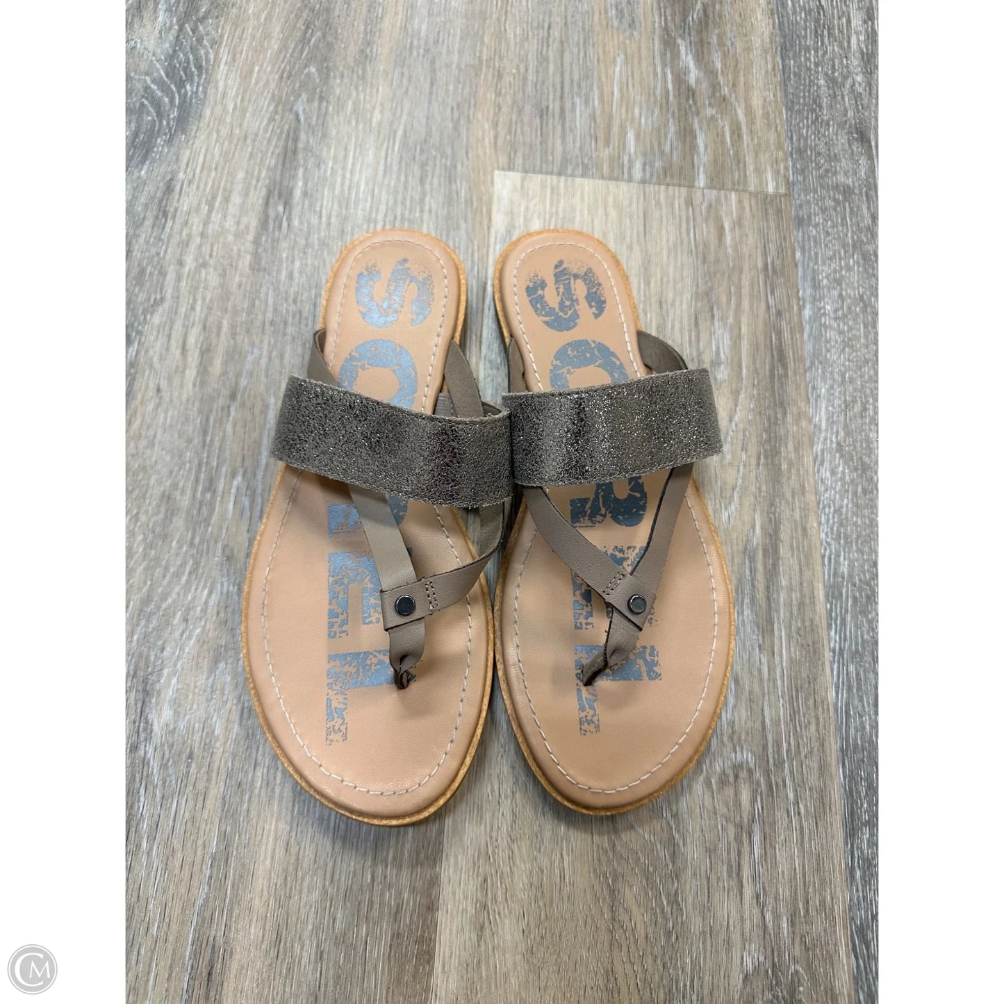 Sandals Flip Flops By Sorel In Brown, Size: 7