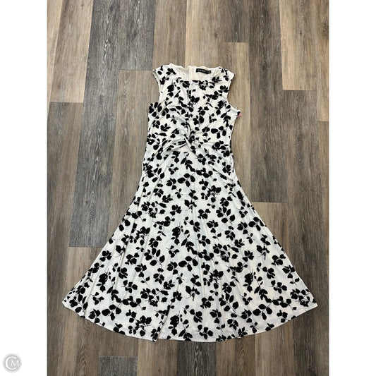 Dress Casual Maxi By Lauren By Ralph Lauren In White, Size: 12