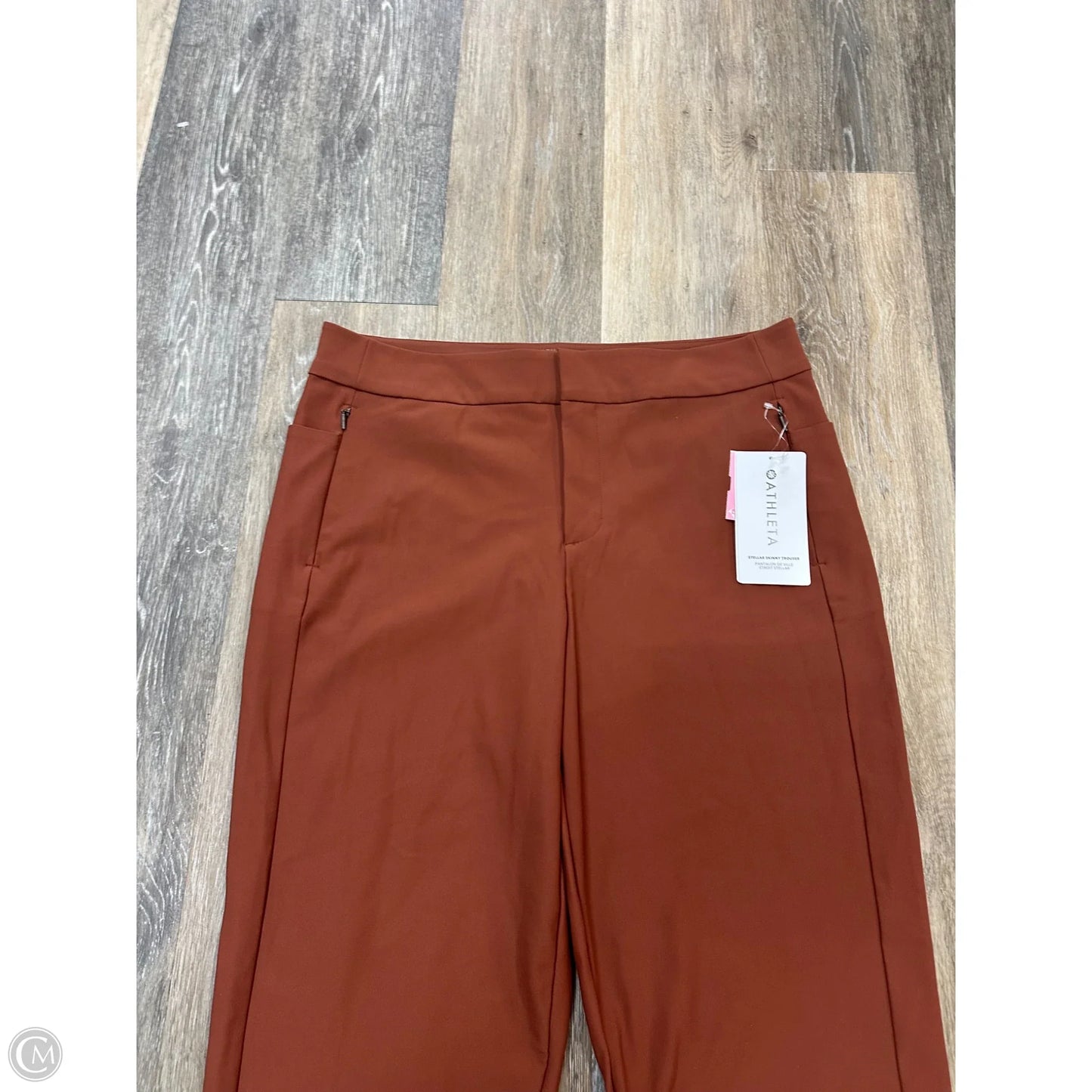 Athletic Pants By Athleta In Orange, Size: 14l