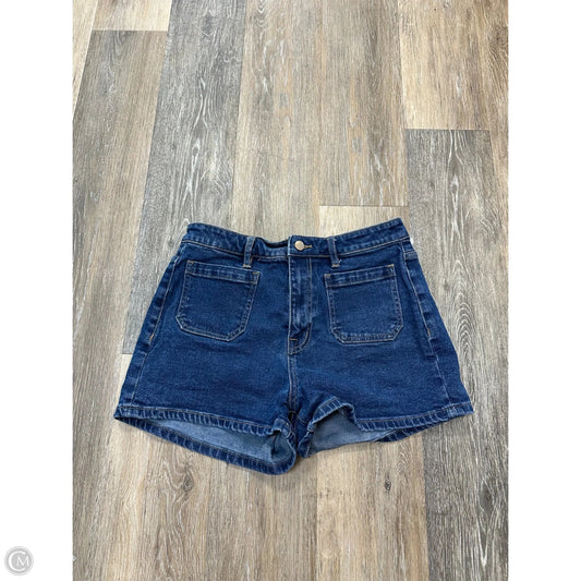 Shorts By Mica In Blue Denim, Size: M