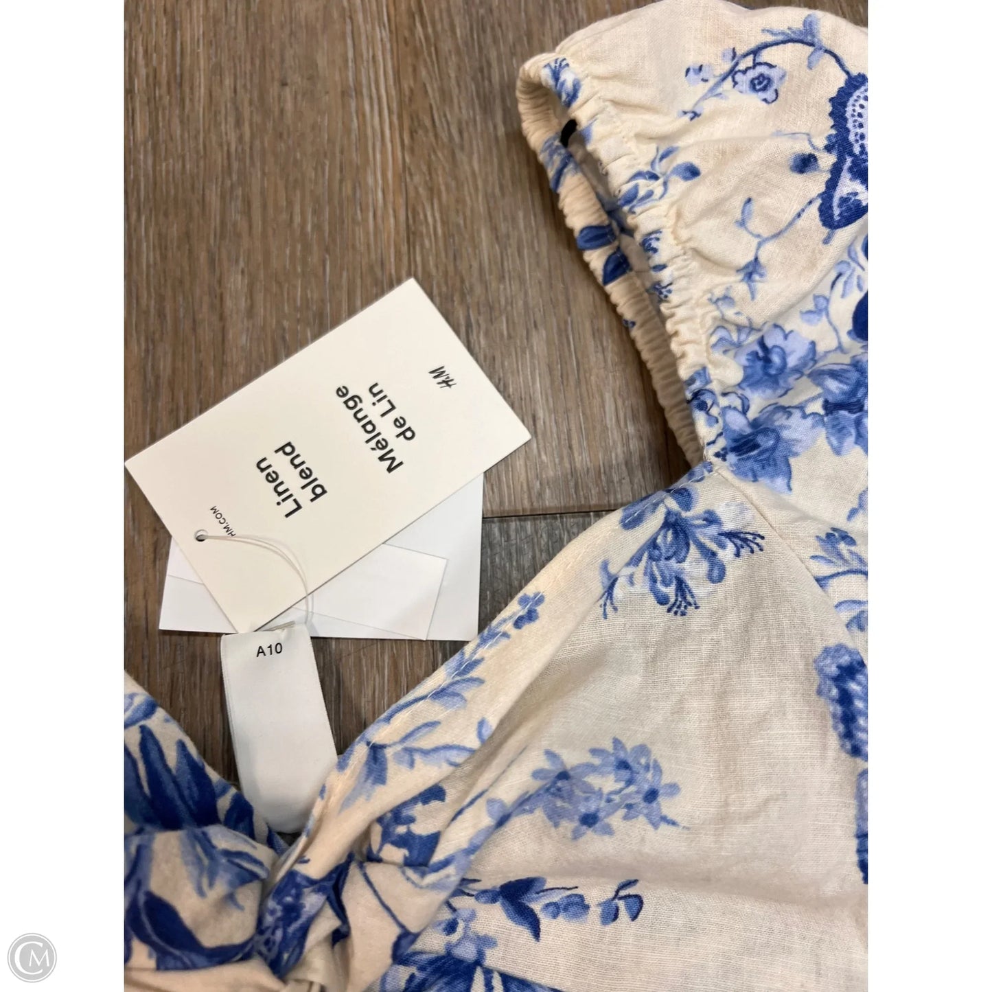 Dress Casual Midi By H&m In Cream, Size: Xs