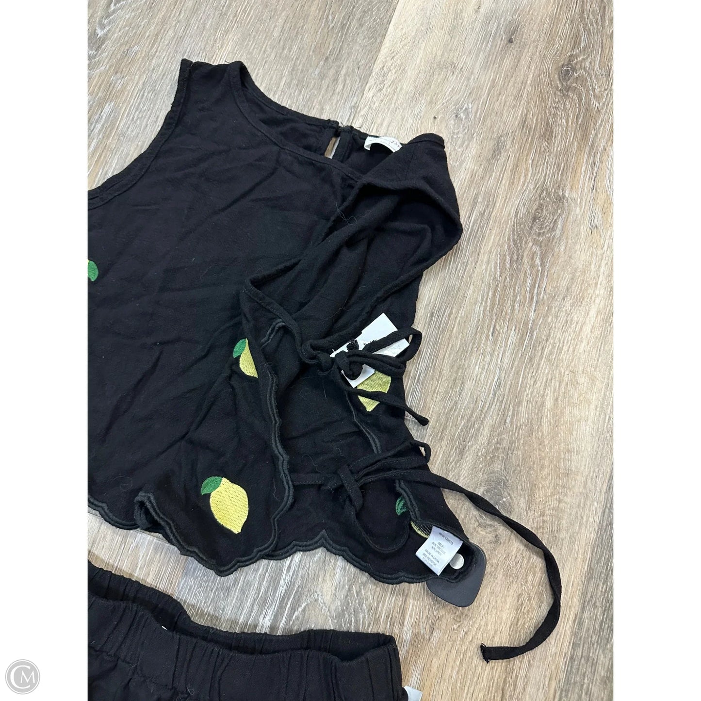 Shorts Set By Allie Rose In Black, Size: L