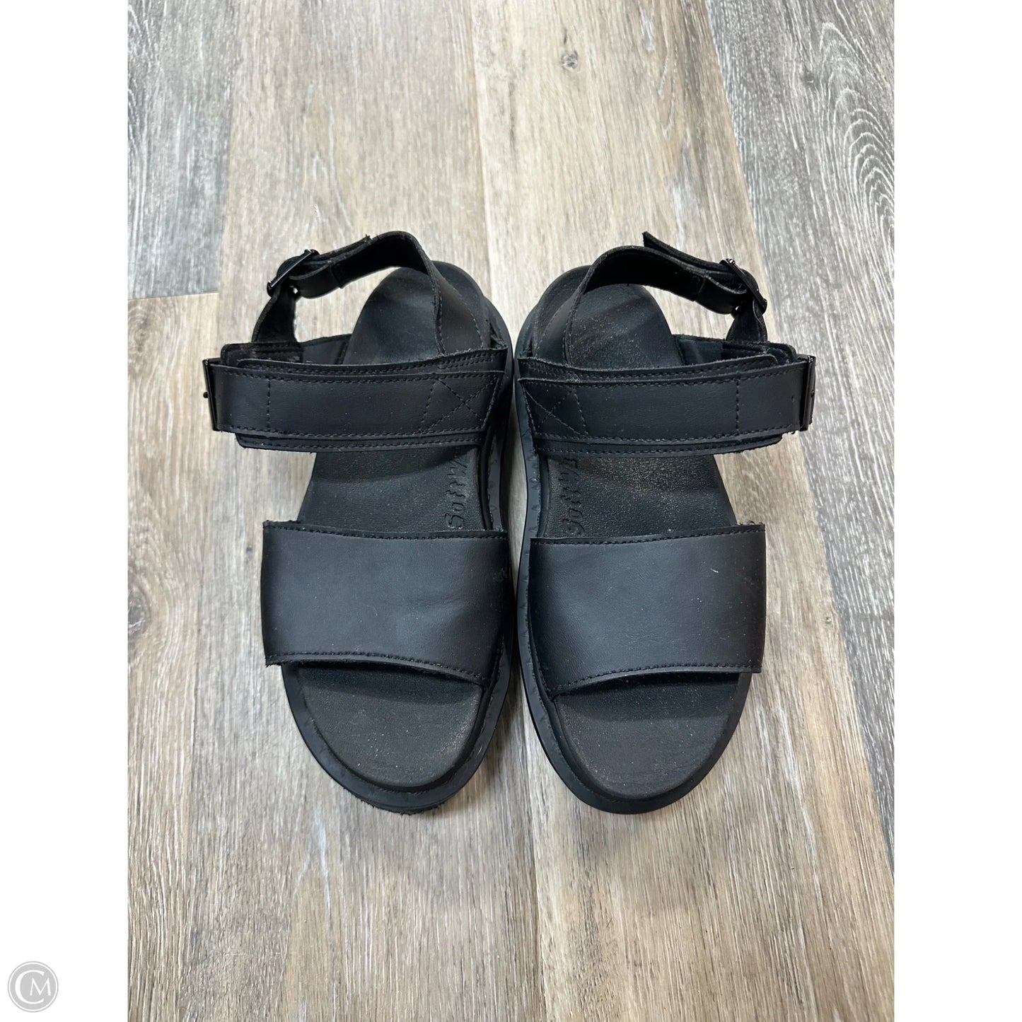 Sandals Flats By Dr Martens In Black, Size: 5