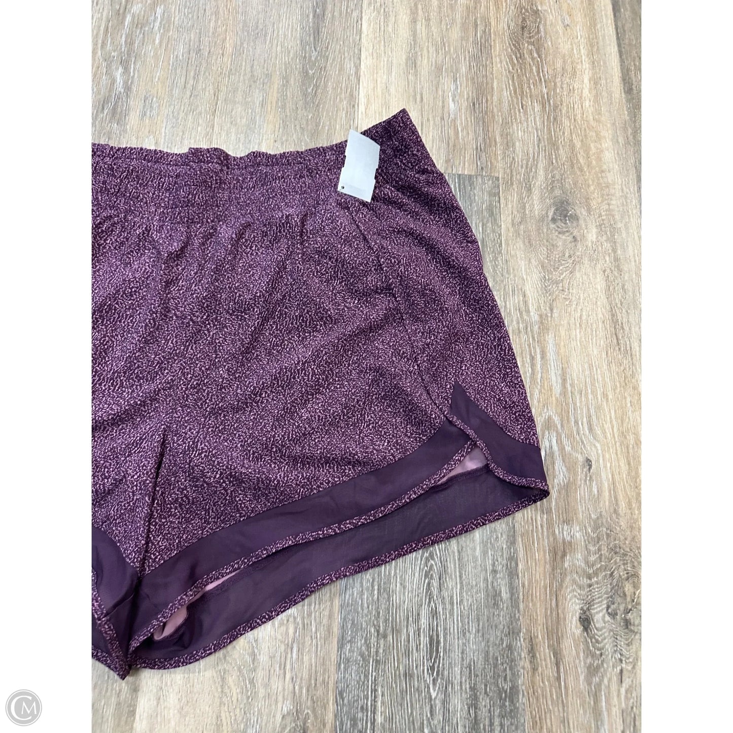 Athletic Shorts By Athleta In Purple, Size: 1x