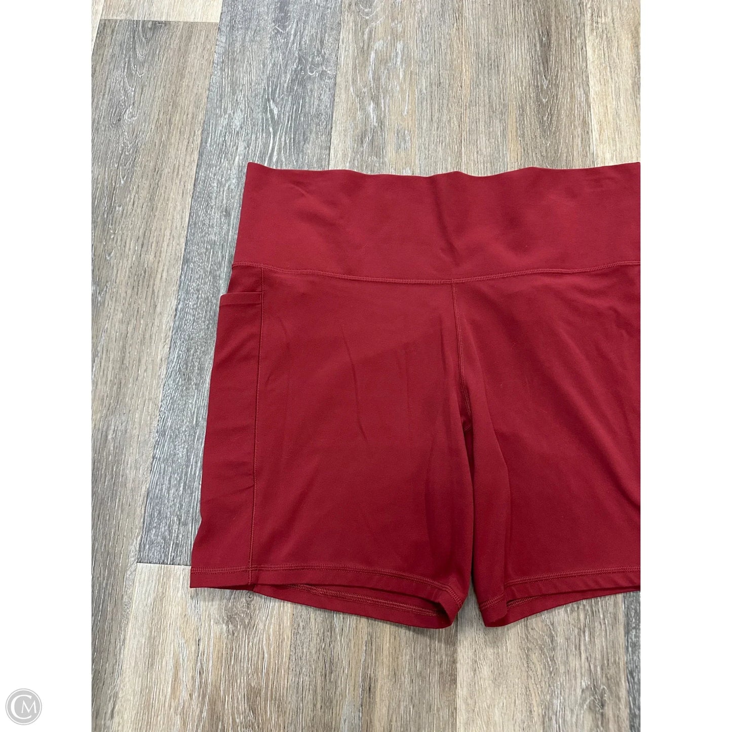 Athletic Shorts By Athleta In Red, Size: 2x