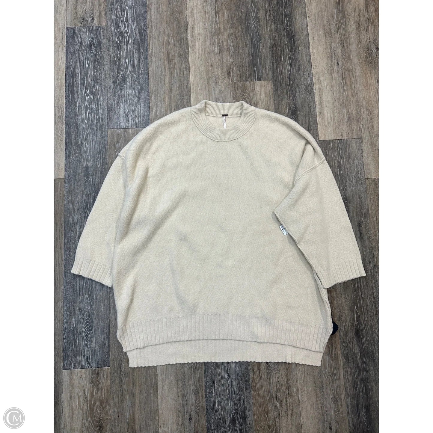 Sweater By Free People In Beige, Size: Xl