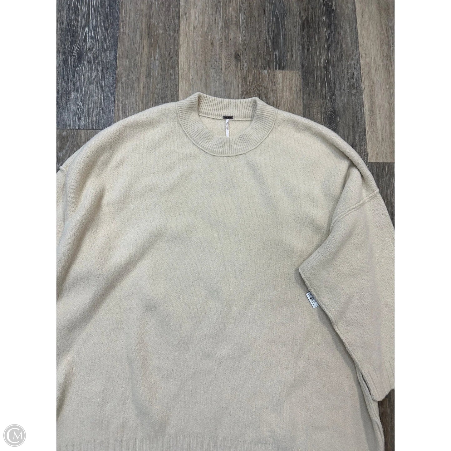 Sweater By Free People In Beige, Size: Xl