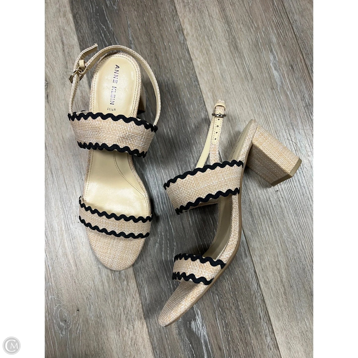 Shoes Heels Block By Anne Klein In Tan, Size: 9.5