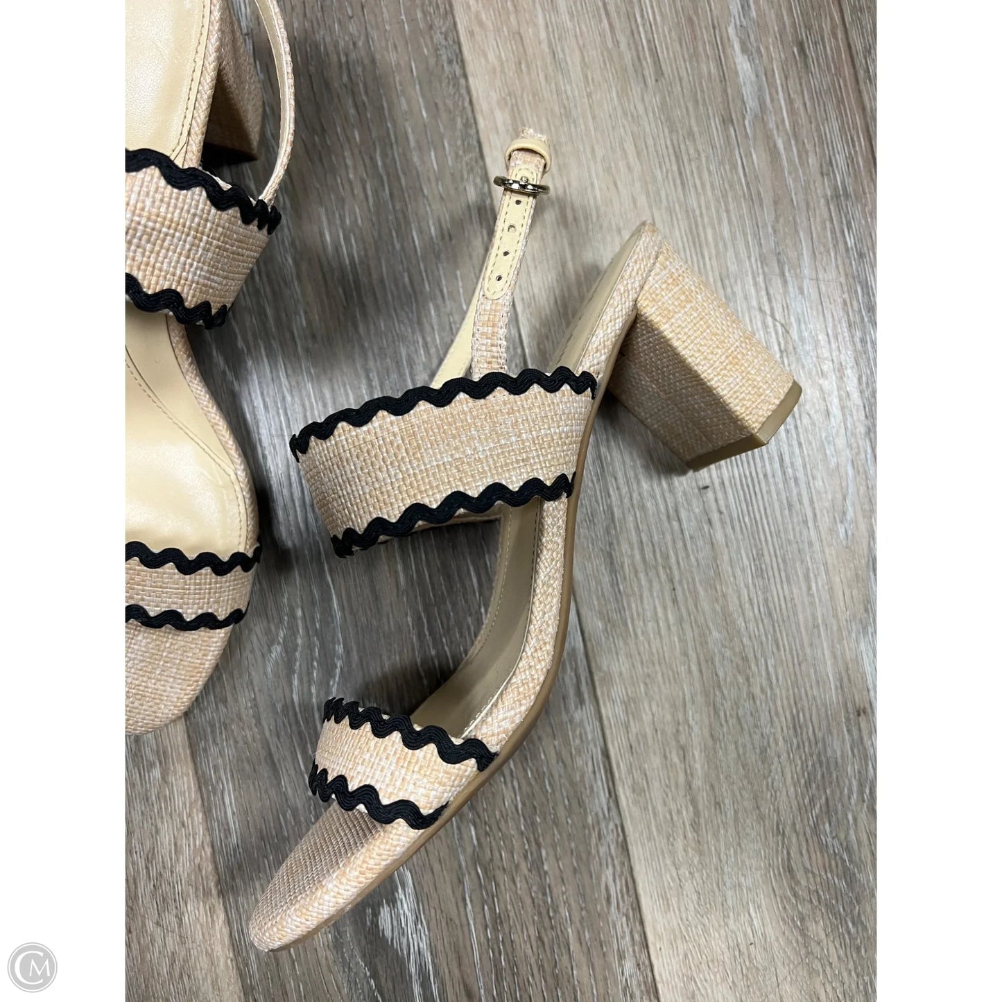 Shoes Heels Block By Anne Klein In Tan, Size: 9.5