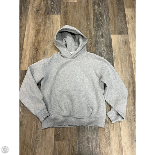 Sweatshirt Hoodie By Aritzia In Grey, Size: M